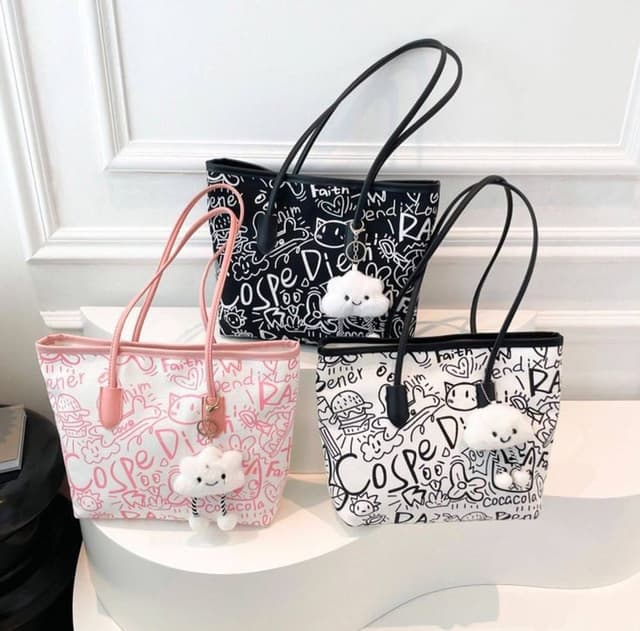 Teddy tote bag